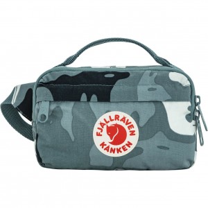 Kanken Graphics Hip Pack - Nimbus Blue-Hidden Animals